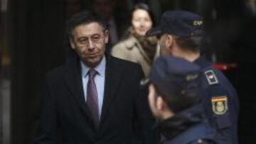 La Fiscal&iacute;a de la Audiencia pide procesar a Bartomeu.