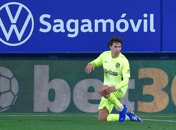 João Félix celebra el 0-2.