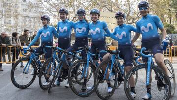 10/02/19
 QUINTA ETAPA 70 VUELTA CICLISTA COMUNIDAD VALENCIANA
 FEMINAS EQUIPO MOVISTAR - ALICIA GONZALEZ - ROXANE FOURNIER - SHEILA GUTIERREZ - LOURDES OYARBIDE - ALBA TERUEL - GLORIA RODRIGUEZ FEMENINO