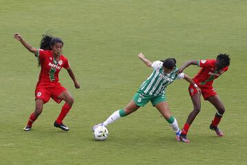 Nacional logró el triunfo en la Liga BetPlay Femenina ante Cortuluá en su primer partido en el Atanasio Girardot. 