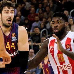 Resumen del Barcelona - Estrella Roja de la Euroliga