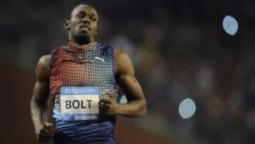 Usain Bolt se trata en M&uacute;nich de su lesi&oacute;n en la pierna izquierda. 