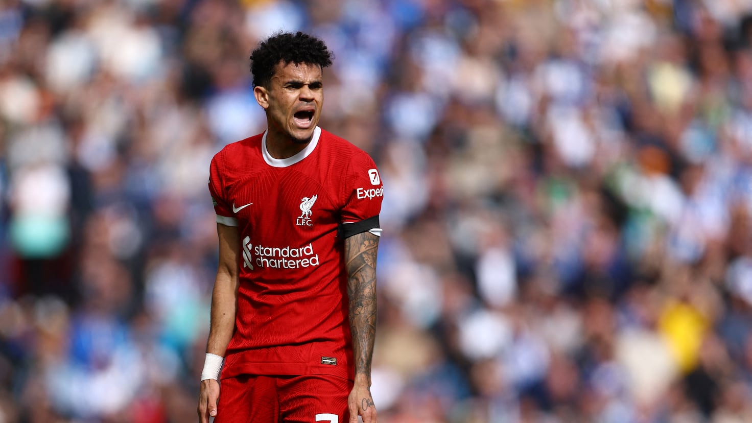 Luis Díaz, por una marca de James y Hamilton Ricard - AS Colombia