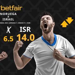 Noruega vs. Israel: horario, dónde ver, pronósticos y clasificación