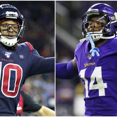 Patriots buscaron a DeAndre Hopkins y Stefon Diggs