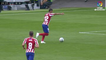 ¿Por qué Lodi ha caído de pie en el Atleti? Su partidazo ante el Celta