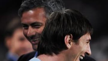 Messi nunca le marcó a un equipo de Mourinho