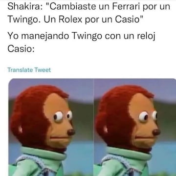 Los memes no tienen piedad con Piqué tras la ‘Music Session’ de Shakira y Bizarrap