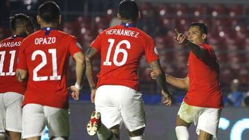 "No me saque": la petición de Sánchez a Rueda previo al 4-0