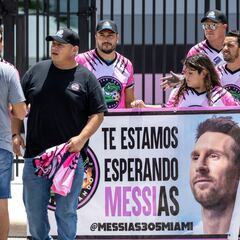 Revelan primeras imágenes de Messi en las instalaciones de Inter Miami para firmar su contrato