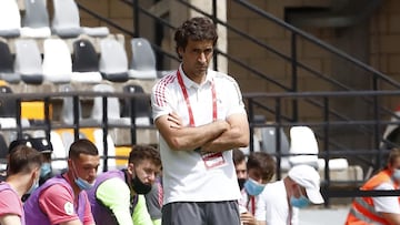 Ra&uacute;l, en el 0-0 del Castilla en Badajoz que le deja sin ascenso.