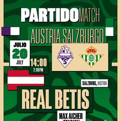 El Austria Salzburgo, primer rival veraniego del Betis