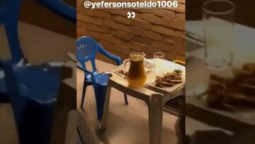 La nueva broma que le hicieron a Yeferson Soteldo en el Santos