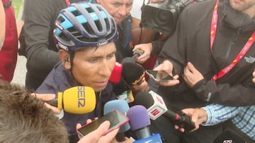Nairo sobre Valverde: "La carretera lo dice: hay que respaldar al que tiene más piernas"