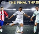Cristiano, Bale y Griezmann, los finalistas al mejor de la UEFA