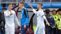 Sergio Ramos se fue durante 5 minutos... Se hizo del baño