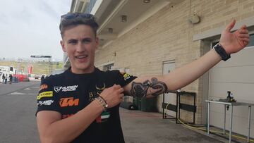Masi¨¢: "Me he tatuado la primera pole y victoria"