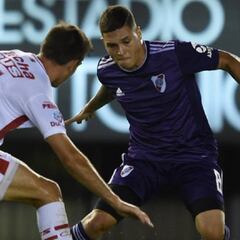 Quintero, lo rescatable en el mal inicio de año de River Plate