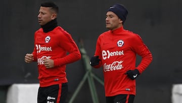 Ftbol, Entrenamiento seleccin chilena.
Entrenamiento seleccin chilena el complejo Juan Pinto Duran.
Santiago, Chile.
28/08/2017
Marcelo Hernandez/Photosport**********
Football, Chile training session.
Chile training session in Santiago, Chile.
28/08/2017
Marcelo Hernandez/Photosport