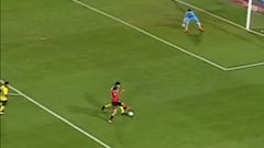 Es clave en la Roja y hoy anotó su primer gol en Argentina: ¡gran definición!