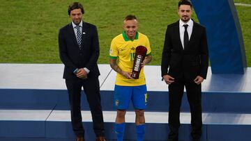 El brasile&ntilde;o Everton fue proclamado este domingo como m&aacute;ximo goleador de la Copa Am&eacute;rica. Sum&oacute; tres tantos, como Guerrero, y una asistencia m&aacute;s.