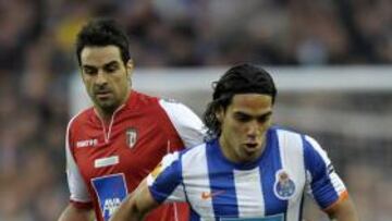 <b>LLEGADA. </b>Falcao no volverá a vestir la camiseta del Oporto.