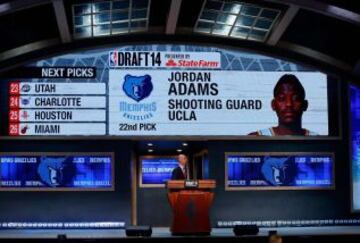 Jordan Adams, elección 22 para Memphis.