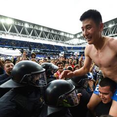 El vídeo del festejo del Espanyol se hace viral en China