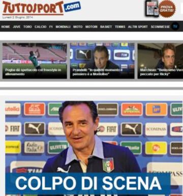 Portadas de la prensa extranjera