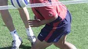 <B>FILIAL.</B> Braulio comenzó la temporada en el Atlético Aviación, pero su buen rendimiento le ha permitido pasar al Atlético B.