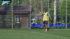 Barrios marca golazo en practica del Zenit