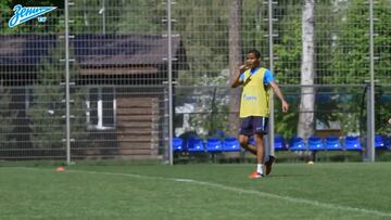 Barrios marca golazo en practica del Zenit