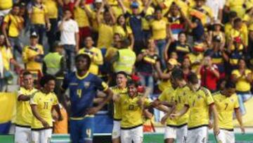 Colombia le arrebata el invicto a Ecuador y escala en la tabla