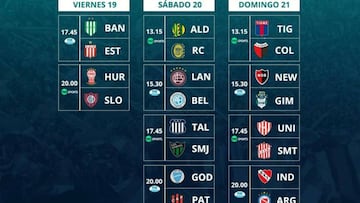 Copa de la Superliga: horarios, partidos y fixture de la vuelta de la primera ronda