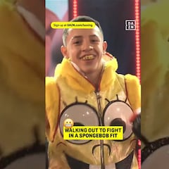 Debutó en el boxeo, es de Tepito, tiene 16 años y ama Bob Esponja