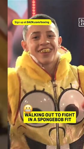 Debutó en el boxeo, es de Tepito, tiene 16 años y ama Bob Esponja