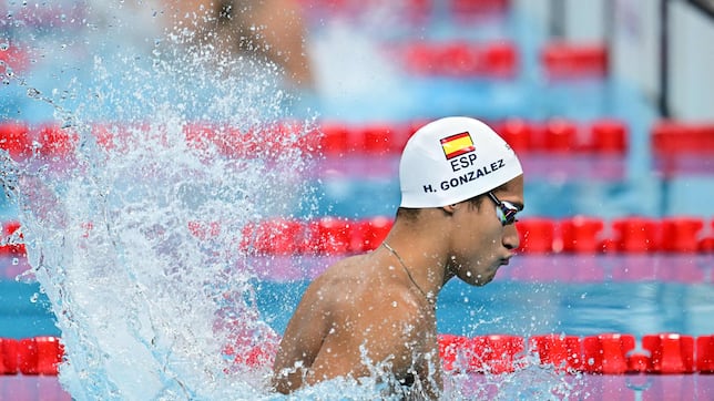 Hugo accede a la final de ‘su’ 200 espalda por los pelos