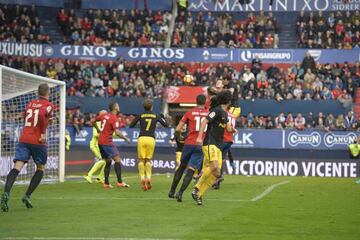 El gol de Godín a Osasuna.