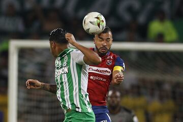 Nacional supo concretar las que generó ante un DIM que falló en la definición. Juan David Cabal y Daniel Mantilla fueron los autores de los goles que le permite a los verdes llegar a 20 puntos y ser segundos en la Liga BetPlay.