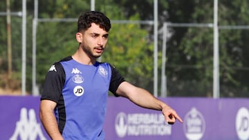 Valladolid 21/10/2024. Entrenamiento Del Real Valladolid. Raul Moro
Photogenic/Miguel Ángel Santos