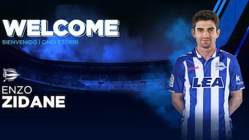 Enzo Zidane se va al Alavés