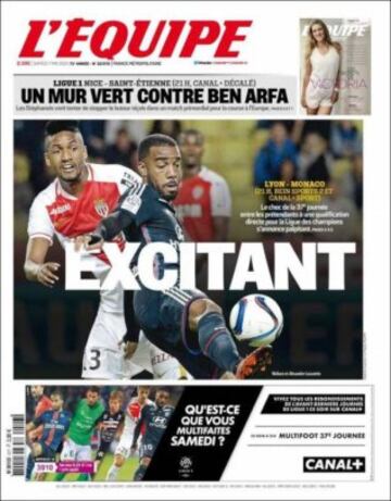 Portadas de la prensa mundial