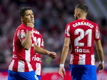 Luis Suárez empató el partido. 1-1.