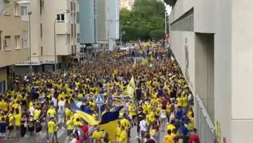 ¡Ni la pandemia los para! la alocada celebración de los hinchas del Cadiz