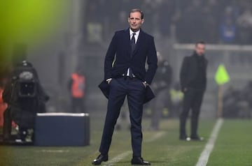 Juventus' Italian coach Massimiliano Allegri