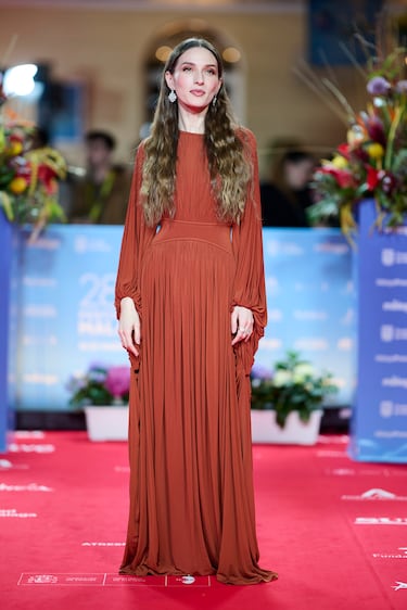   María Valverde durante el 2025 Málaga Film Festival. 