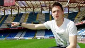 <b>NOVEDAD. </b>Raúl se prepara para debutar el domingo en Riazor.