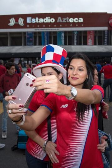 El color del México vs Costa Rica