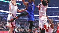 Mirotic y Gasol, decisivos para superar a Westbrook e Ibaka