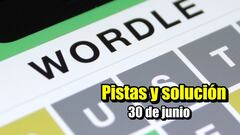 Wordle en español hoy 30 de junio: solución al reto normal, tildes y científico